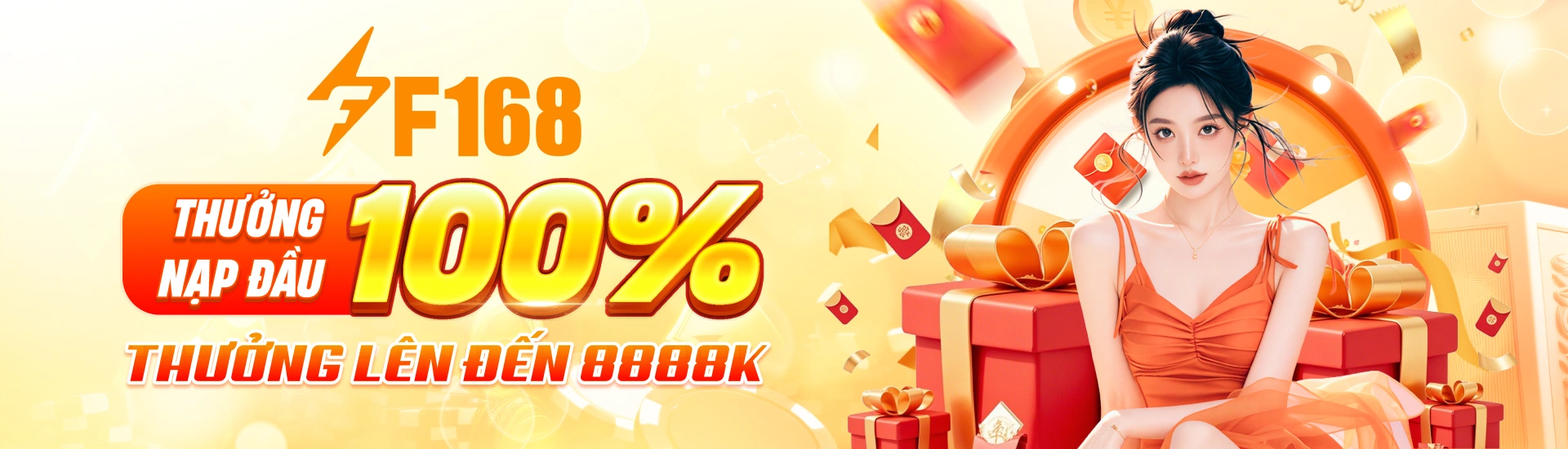 Banner khuyến mãi 100% nạp đầu